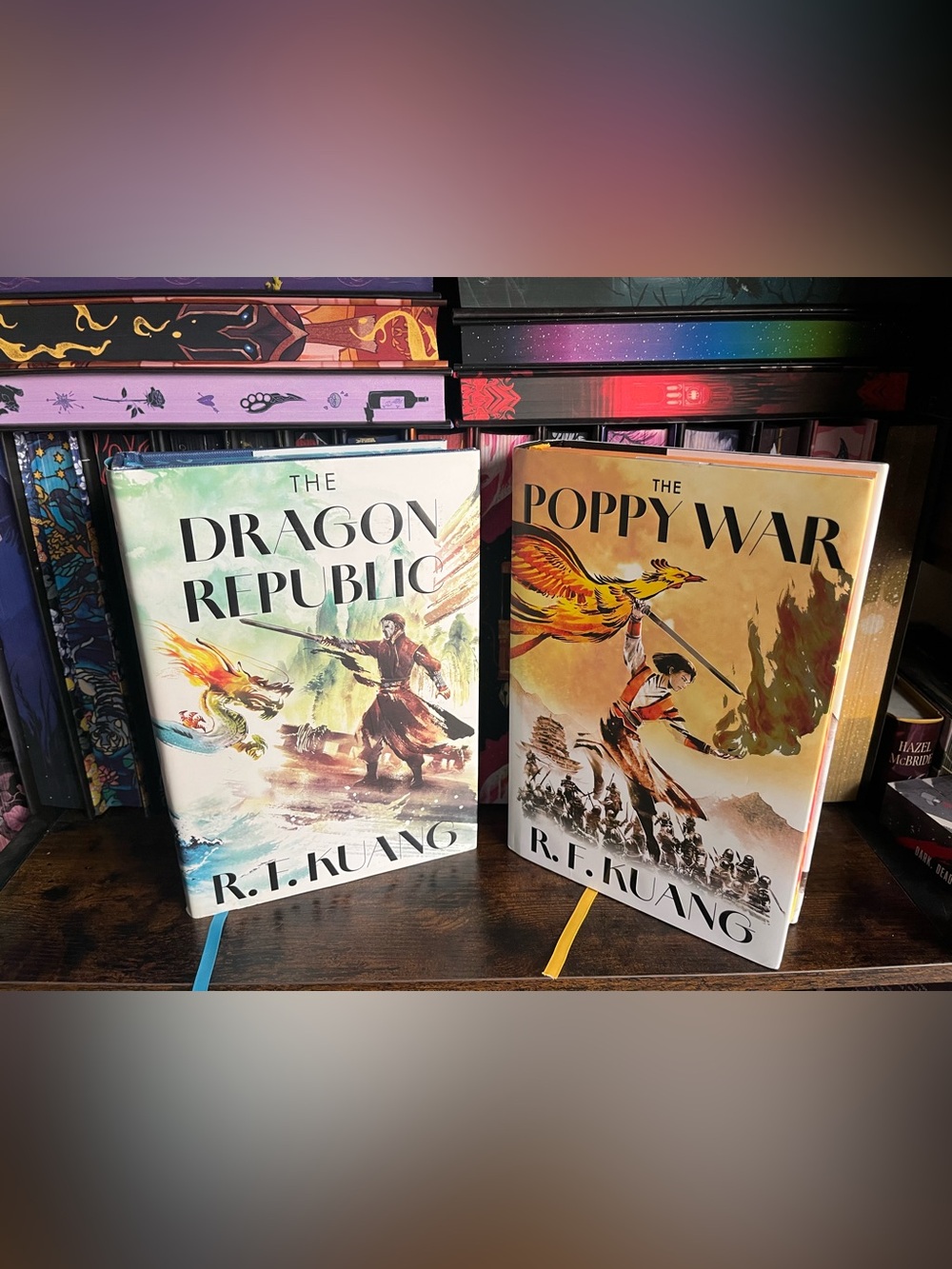 Dragon Republic and Poppy War Deluxe Hardcover set by R.F. Kuang